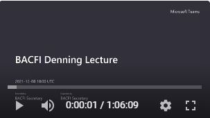 BACFI Denning Lecture